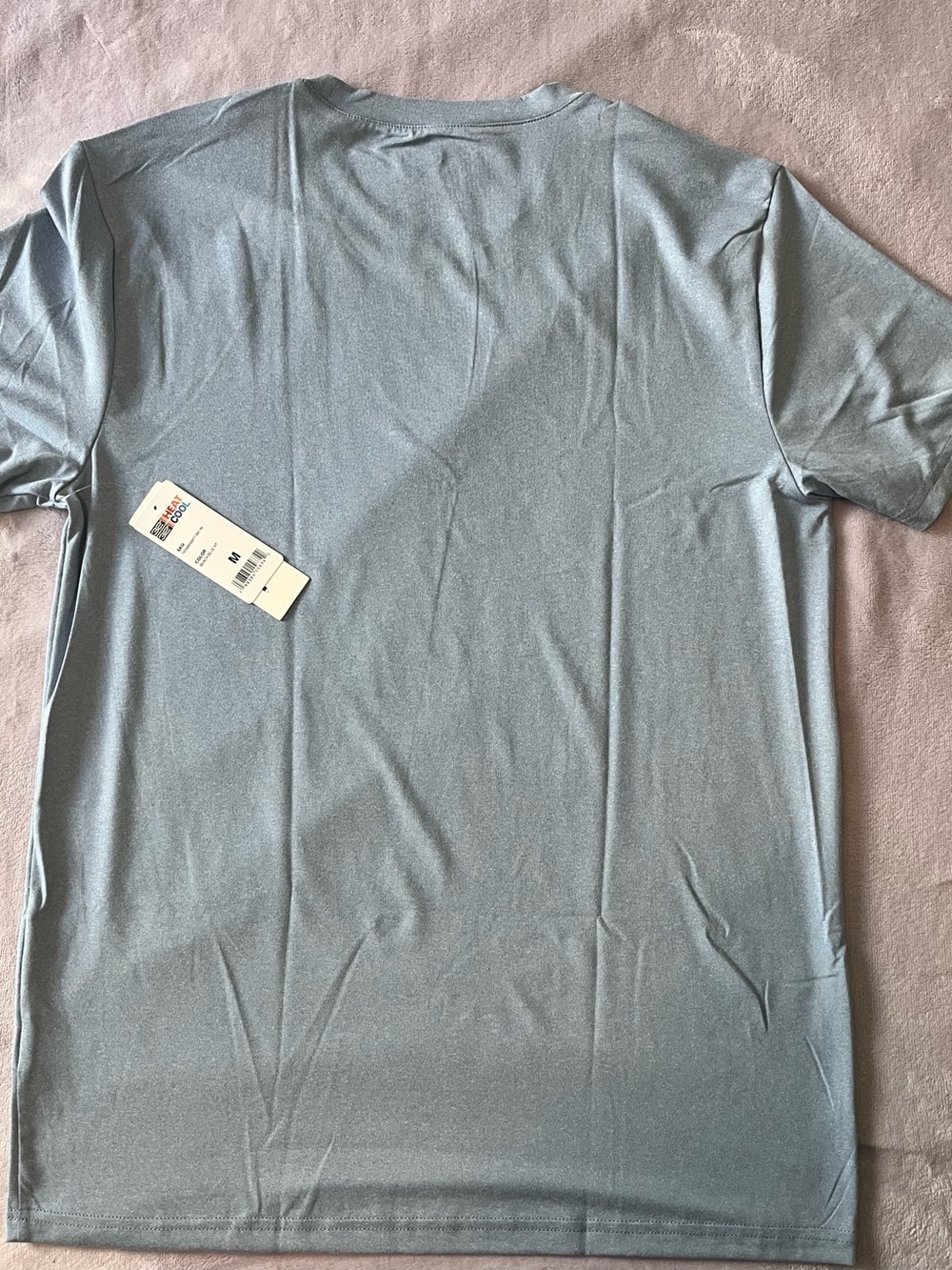 Light Blue Short Sleeve Active Tee